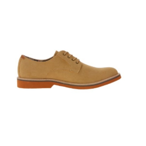 NWT Mens Casual "Oxford" Faux Suede Shoes - Picture 4 of 6
